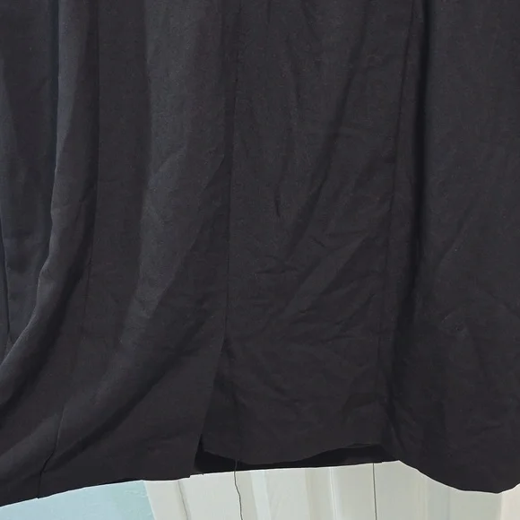 Ellen Tracy Black Dress with Gold Accents - Picture 13 of 16